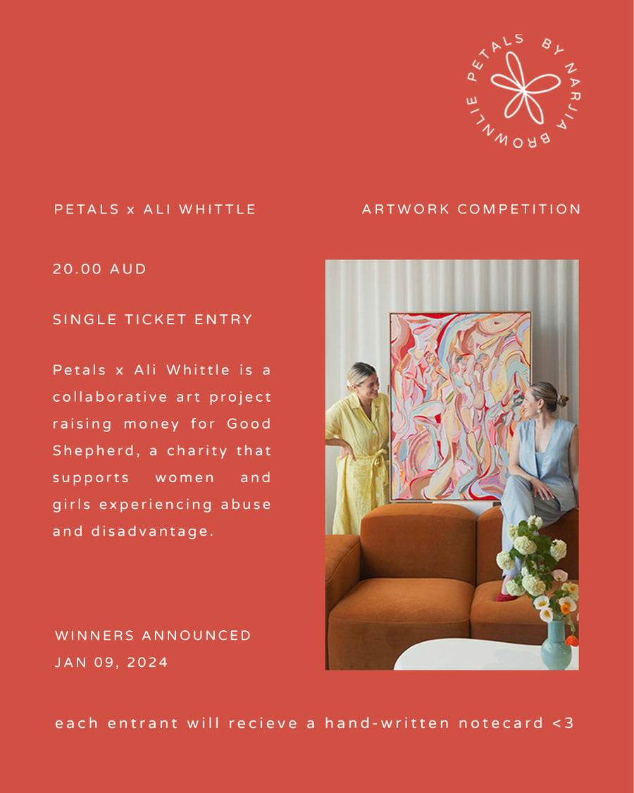 PETALS X ALI WHITTLE | COMPETITION ENTRY