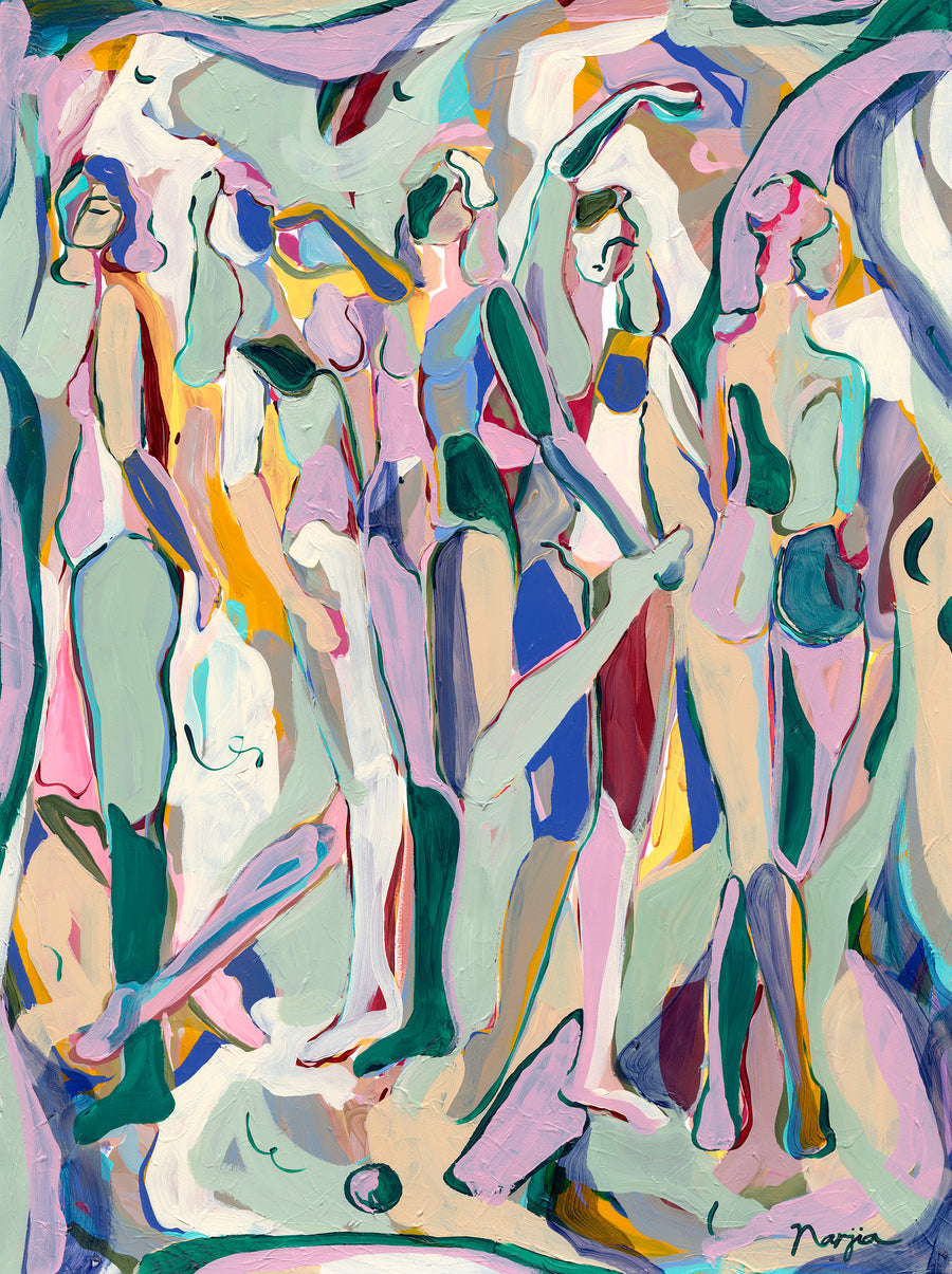 TENNIS COURT | original artwork